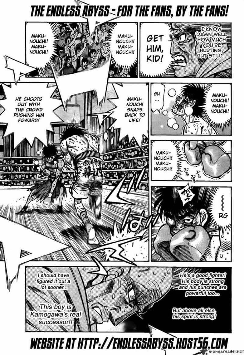 Hajime no Ippo: Fighting Spirit, Chapter 892 image 11